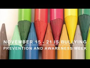 Bullying Awareness and Prevention Week 