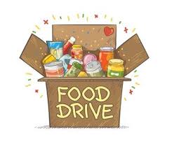 Food Drive October 3rd-October 7th