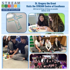 Ms. Cipriani’s students were thrilled to visit  the STREAM Centre of Excellence yesterday!