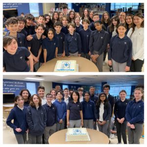 Congratulations to the grade 7 Confirmandi! Thank you to the Catholic School Council for the Confirmation Cake and for the Rosary making workshop.