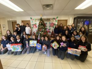 St. Gregory the Great and The City of Vaughan work together to collect toys for the CP24 CHUM Christmas Wish