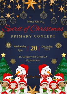 The Spirit of Christmas Primary Concert
