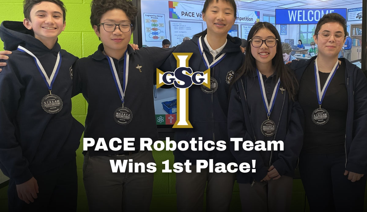 PACE Robotics Team Wins 1st Place!